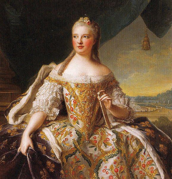 Jjean-Marc nattier Marie-Josephe de Saxe, Dauphine de France (1731-1767), dite autrfois Madame de France China oil painting art